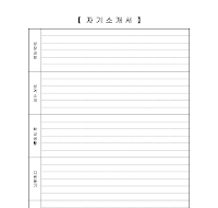 자기소개서 (2) 자기소개서 (2)